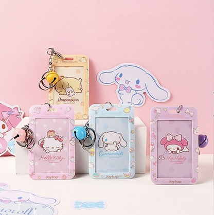 Sanrio Photocard Keychain, 4 characters for photo card