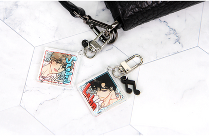 Kiss on the Piano  PUNK DUNK FUNK, Acrylic Keychains 2 types