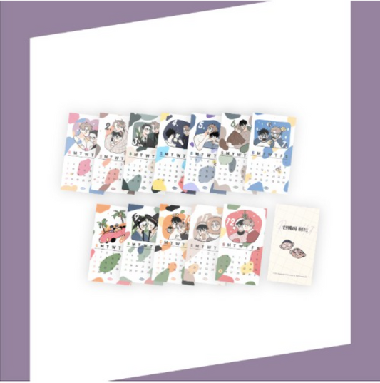 [Proxy order] RUNWAY HIT Limited Official Goods Mini Calendar