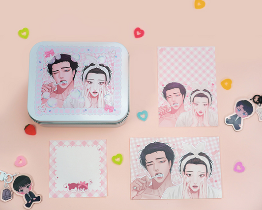 Even if you don’t love me Tin case and Memo pad set