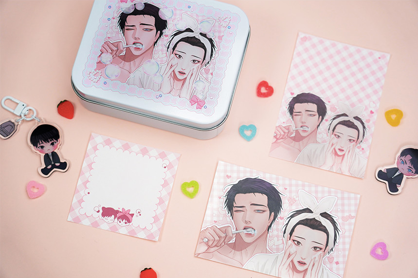 Even If You Don't Love Me Tin case and Memo pad set