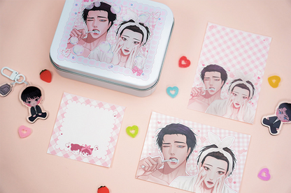 Even if you don’t love me Tin case and Memo pad set