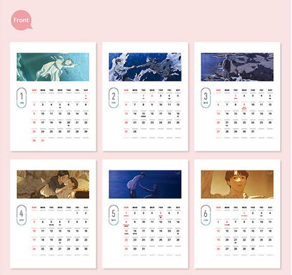 Whale Star: The Gyeongseong Mermaid 2022 calendar