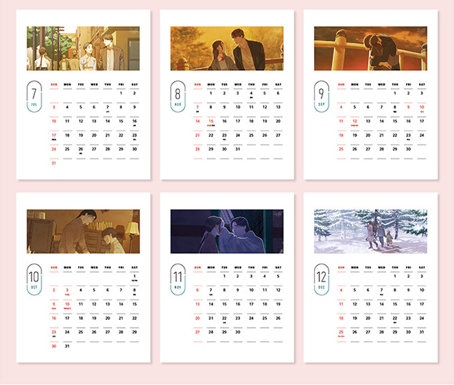 Whale Star: The Gyeongseong Mermaid 2022 calendar