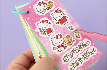 SANRIO Ring Note Sticker Pack, 6 Styles