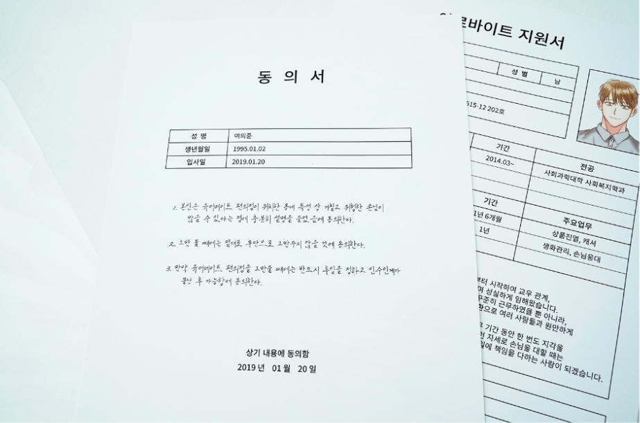 Dangerous Convenience Store × Mofun collaboration, Yeo Eui Joon A Set