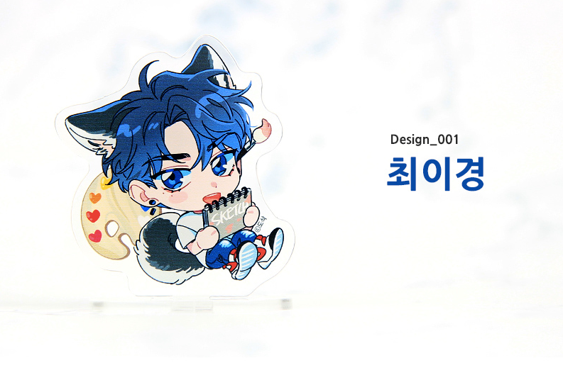 'Sketch' SD Acrylic stand, 2 types