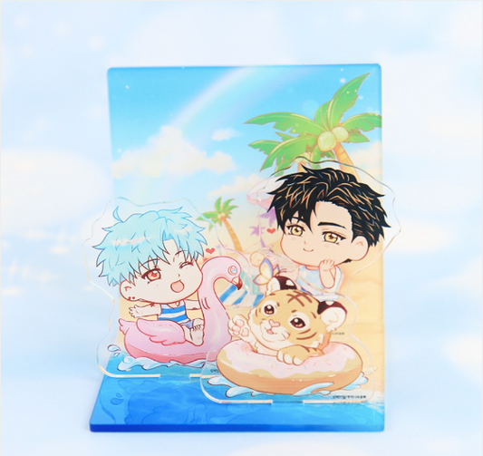 Bitting the tiger Acrylic stand