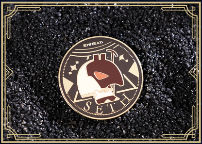 [Pre-sale start] ENNEAD Metal Badge 2 types HORUS SETH, Official Merchandise