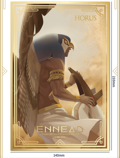 [Pre-sale start] ENNEAD Art Board 2 types HORUS SETH, Official Merchandise