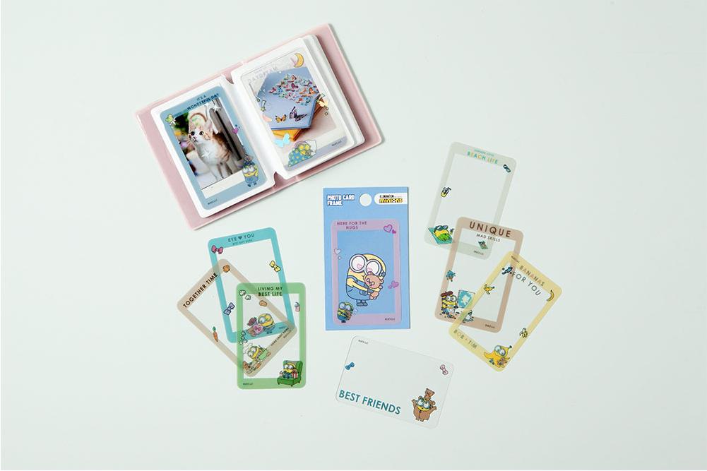 Minions Photocard Frame Decorate set