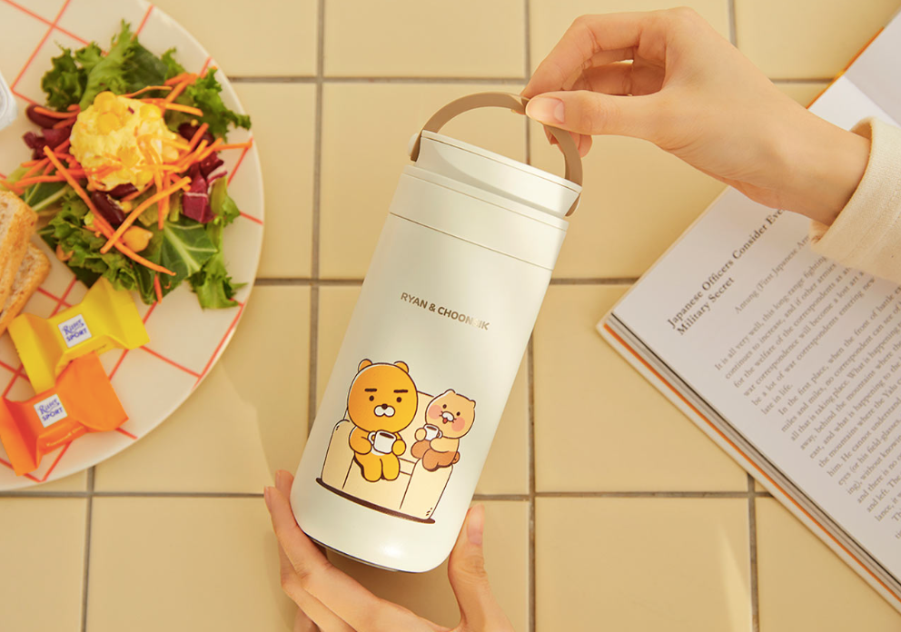 [KAKAO FRIENDS] Ryan & Choonsik Tumbler 355ml