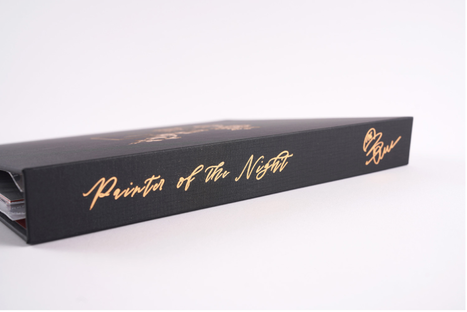 [1 available]Painter of the Night : Collection Card Binder, collecting + 2 postcards