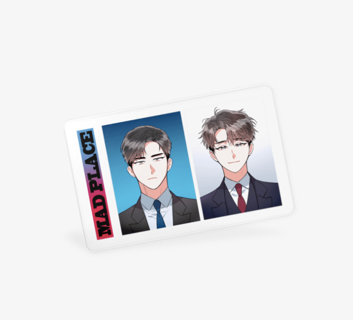 Mad Place Official goods Passport Size ID Photo Card by Junah COMICS