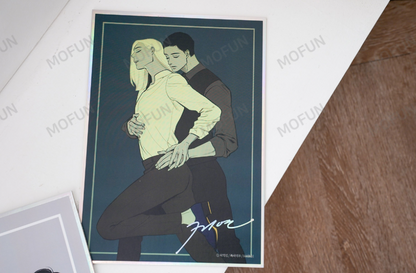 Author Jiyeon : [Wolf in the House] Illustration Art Board Set + 1 postcard