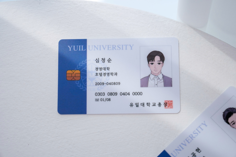 Author Jiyeon : [Spring, the color of love] University Student ID Cards