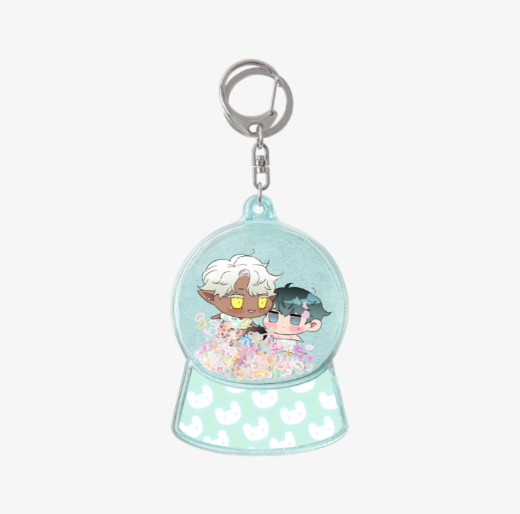 Snowball Rabbit Keyringdoll DEAR DOOR Snowball Keychain (made to order) – nemo it store