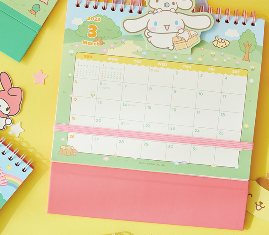 2023 Sanrio Desk Calendar