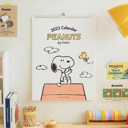 2023 Peanuts Wall Calendar(limited quantity)