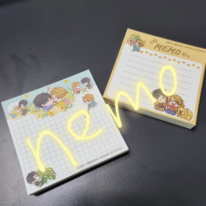 [1st NEMO MARKET] Unintentional Love Story Memo pads set