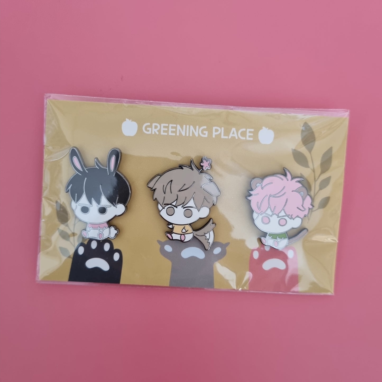 [1st NEMO MARKET] Greening Place badge set