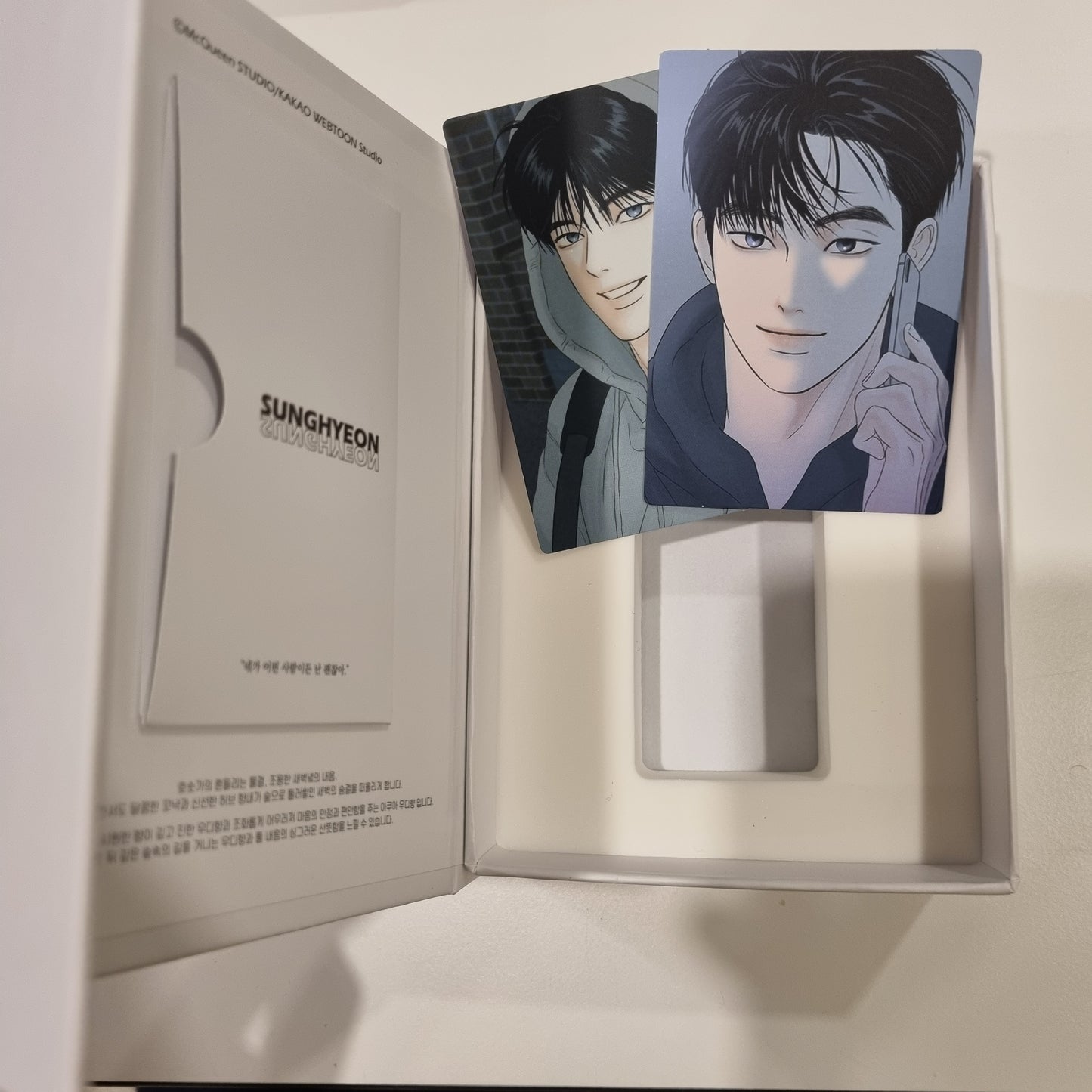 Secret Relationships [SUNGHYEON] Perfume box & 2 photocards