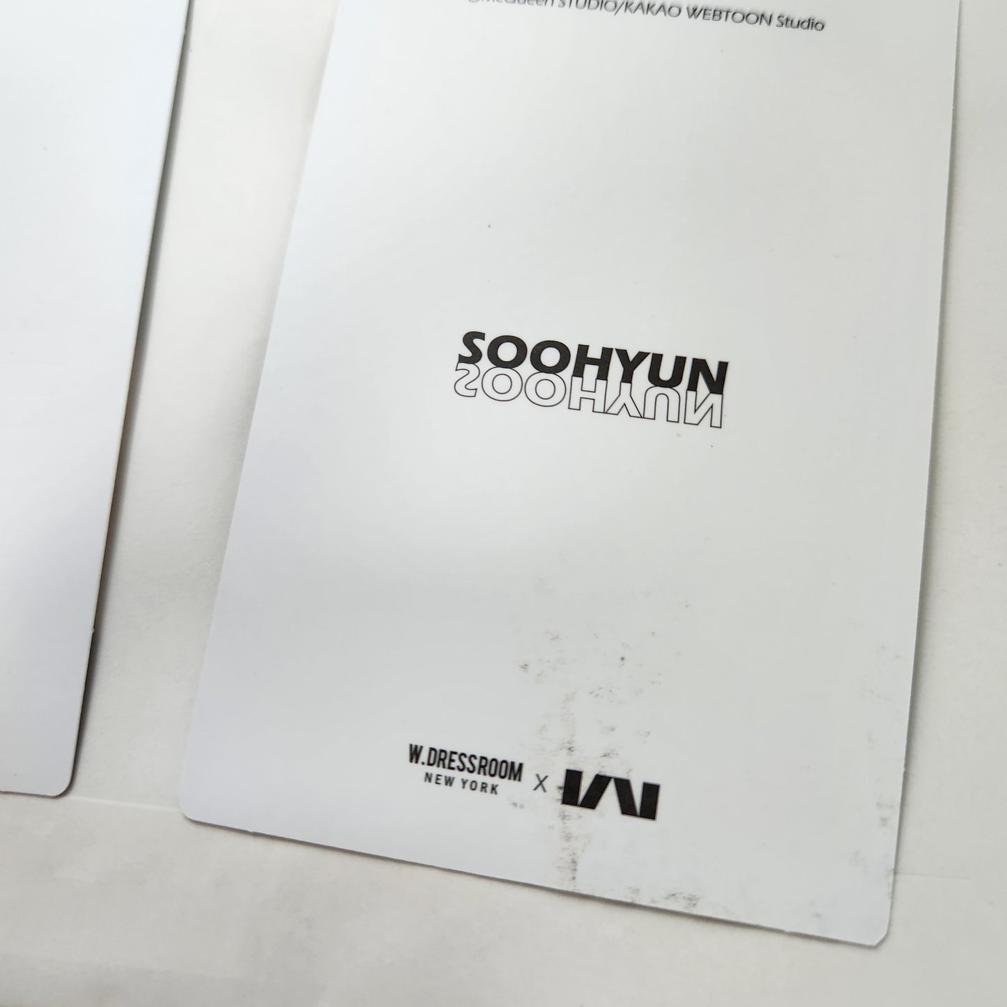 Secret Relationships : photo card 2 sheets of SOOHYUN