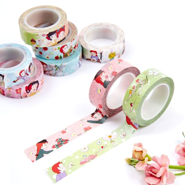FLYING WHALES Anne of green gables Washi tape, 8 types