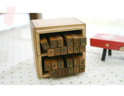 FUNNYMAN Korean handwriting stamp set