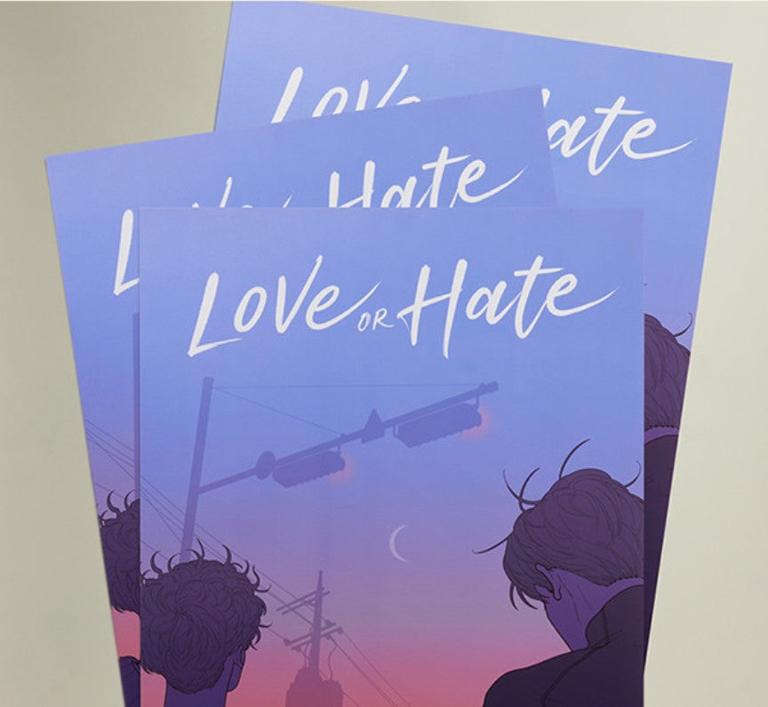 Love or Hate Official Goods AR Poster