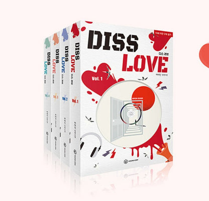 DISS LOVE : BL Novel vol.1-4 set