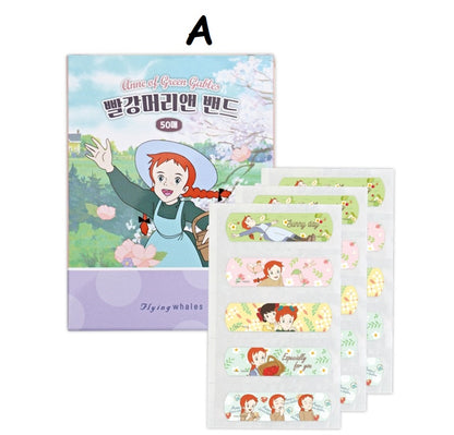 Anne of green gables Band-Aid 50pcs, Adhesive Bandages