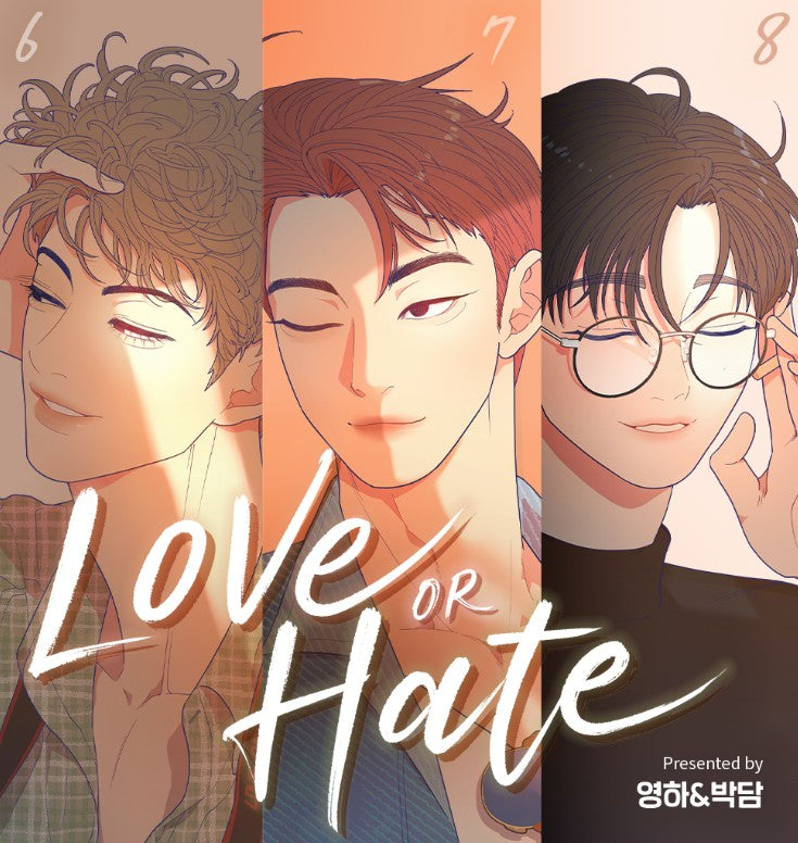 Love or Hate : [vol.1-8 completed] manhwa comics by Youngha, Bakdam – nemo  it store