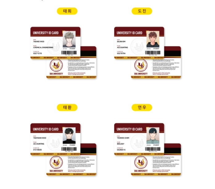 BBanana Scandal(Banana Scandal) : University Student ID Cards