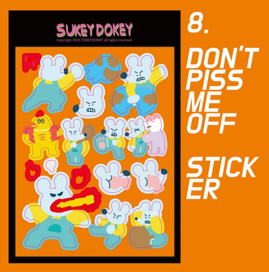 08. Don't Piss Me Off Sticker