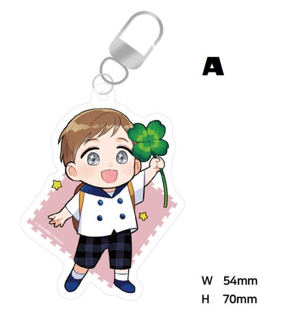 [out of stock] The Sweet Swindler, Who is a sweet swindler? : Acrylic Keyring 3 Types