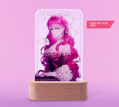 Death Is The Only Ending For The Villain Official Goods Acrylic Stand Mood Light