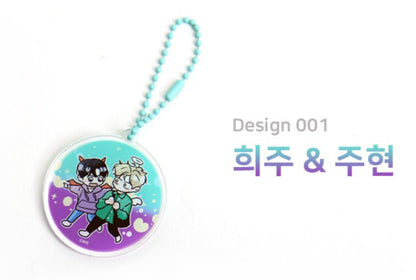 The Struggles of a Younger Top Official Goods, Acrylic Keyring