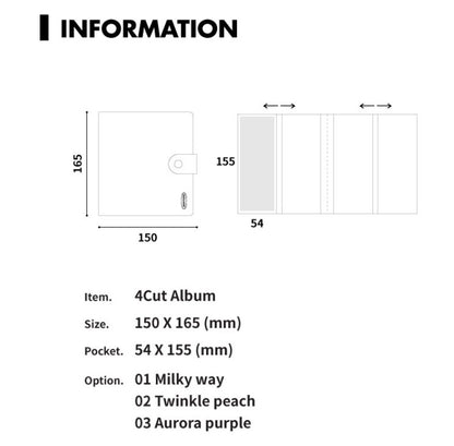 JAM STUDIO 4 Cut Album, 3 Types