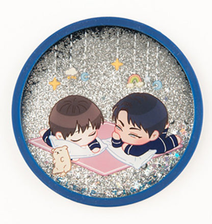 Even If You Don't Love Me : glitter coaster