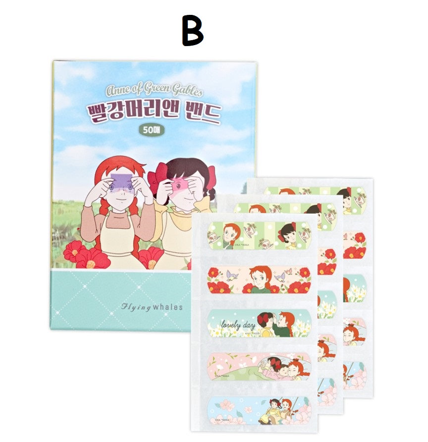 Anne of green gables Band-Aid 50pcs, Adhesive Bandages