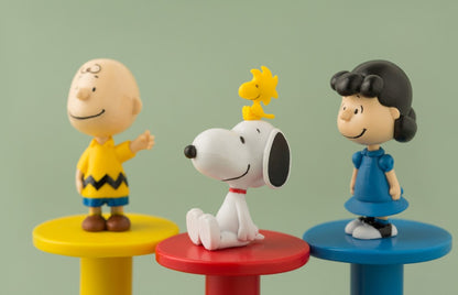 Peanuts washi tape Dispenser Set - 3 piece(snoopy, charlie brown, lucy)
