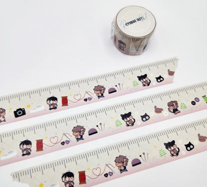 Runway Hit : SD Tape Measure Masking Washi Tape