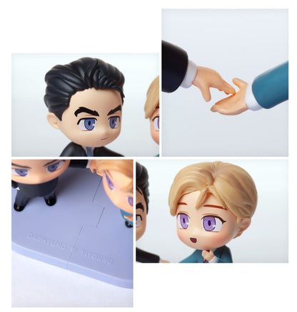 On or Off Official Goods Figure SD Daehyung and Yiyoung Set