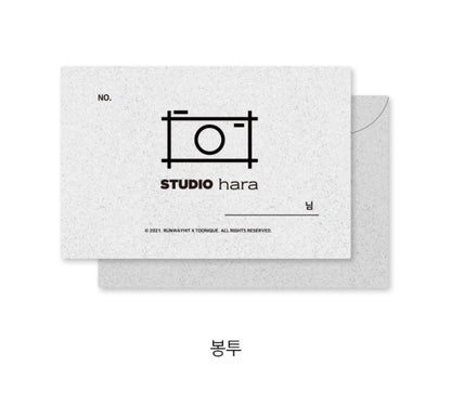 RUNWAY HIT Official Goods Business Card and ID Photo Set