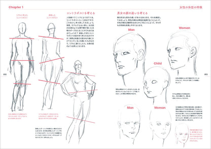 How To Draw Heroine Character Book by Junichi Hayama, Animator Sketch Book