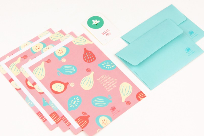 GRACEBELL Mini Stationery Paper and Envelopes Set