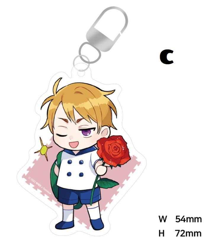 [out of stock] The Sweet Swindler, Who is a sweet swindler? : Acrylic Keyring 3 Types