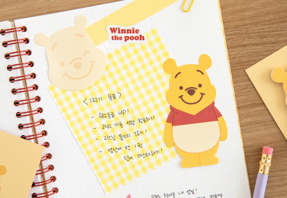Winnie The Pooh Sticky Notes Memo pad, Disney Memo pad – nemo it store