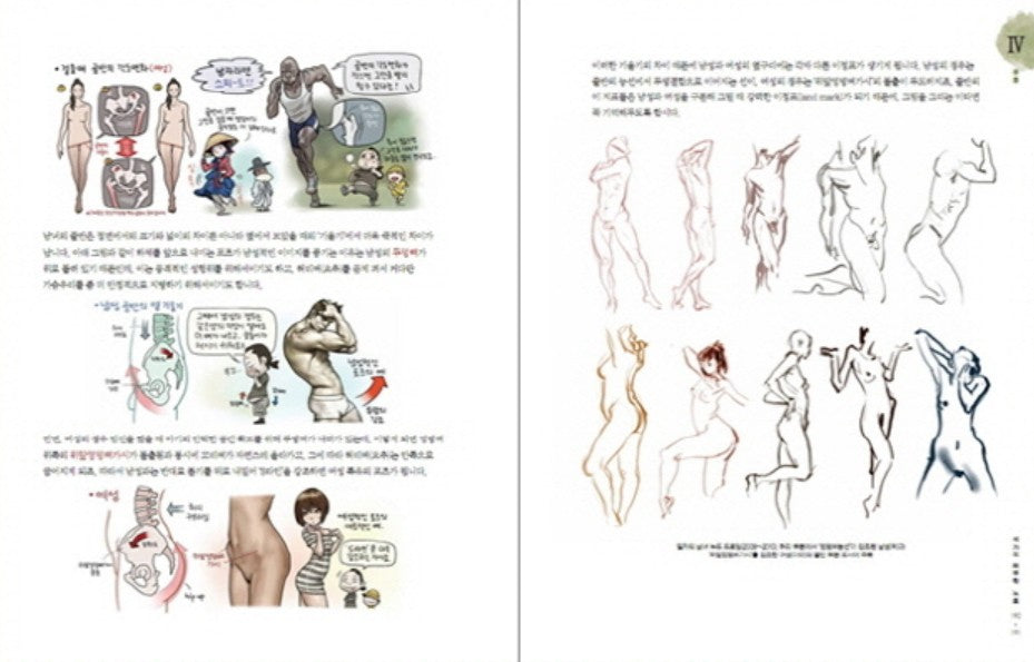 Stonehouse's Anatomy Note by Seok Jung Hyun Korea Drawing Guidebook